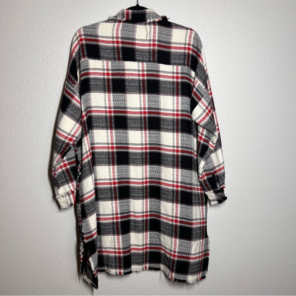 Zara Black and White Plaid Mini Dress - Picture 10 of 12